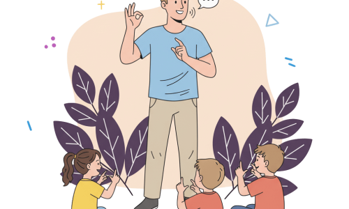 Enfance-et-Merveilles_formations-petite-enfance-illustration-animateur-dateliers-de-communication-par-signe-associe-a-la-parole